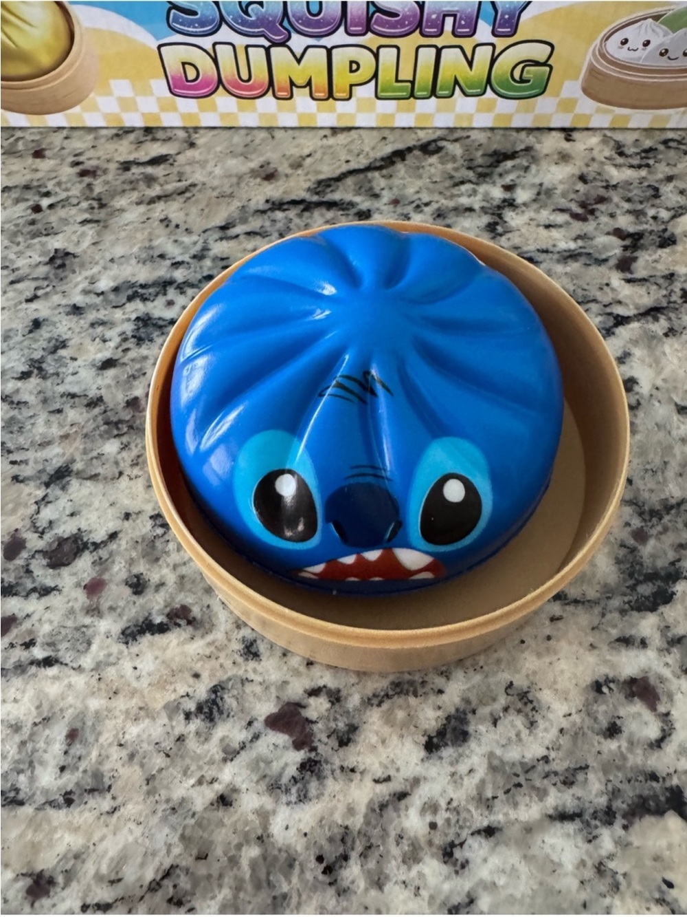 Disney Stitch Foam Squishy Dumpling - Picture 4 of 6